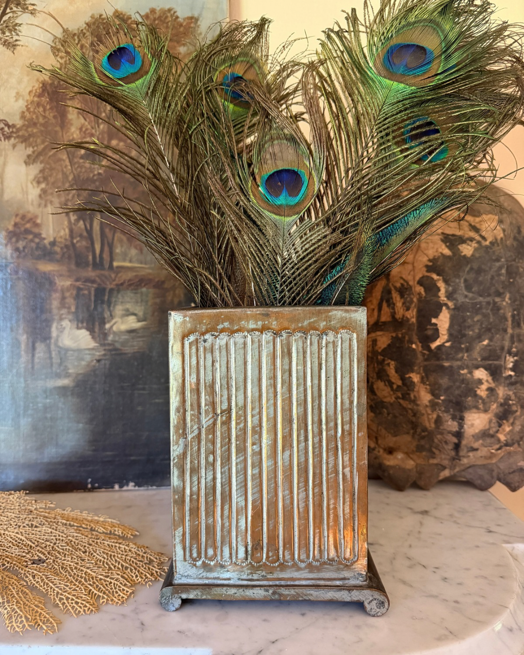 Vintage Egyptian Copper Vase