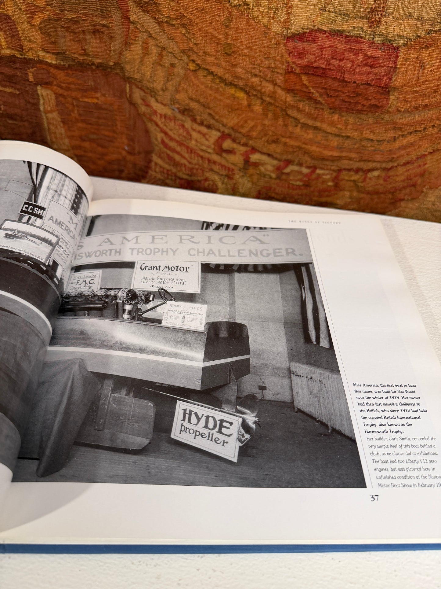 Vintage Hardcover Coffee Table Book