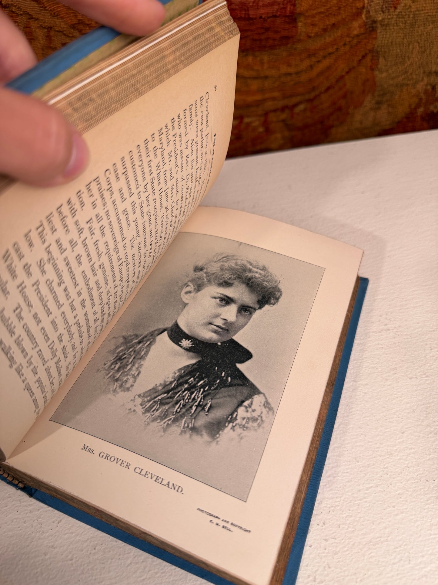Lives of Grover Cleveland and Stevenson Official Edition 1892