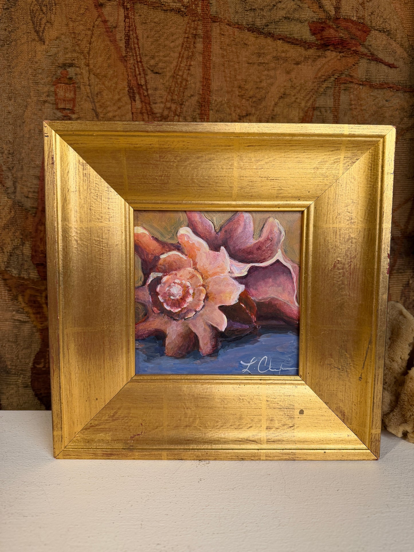 Conch Shell Painting