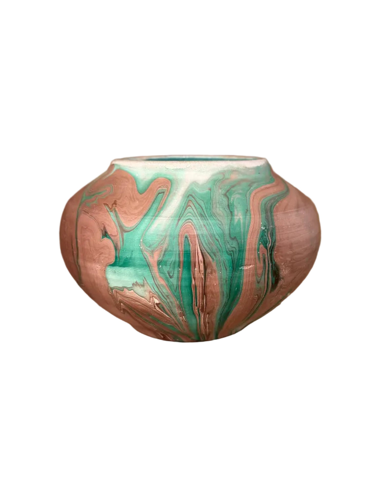 Nemadji Style Pottery Vase