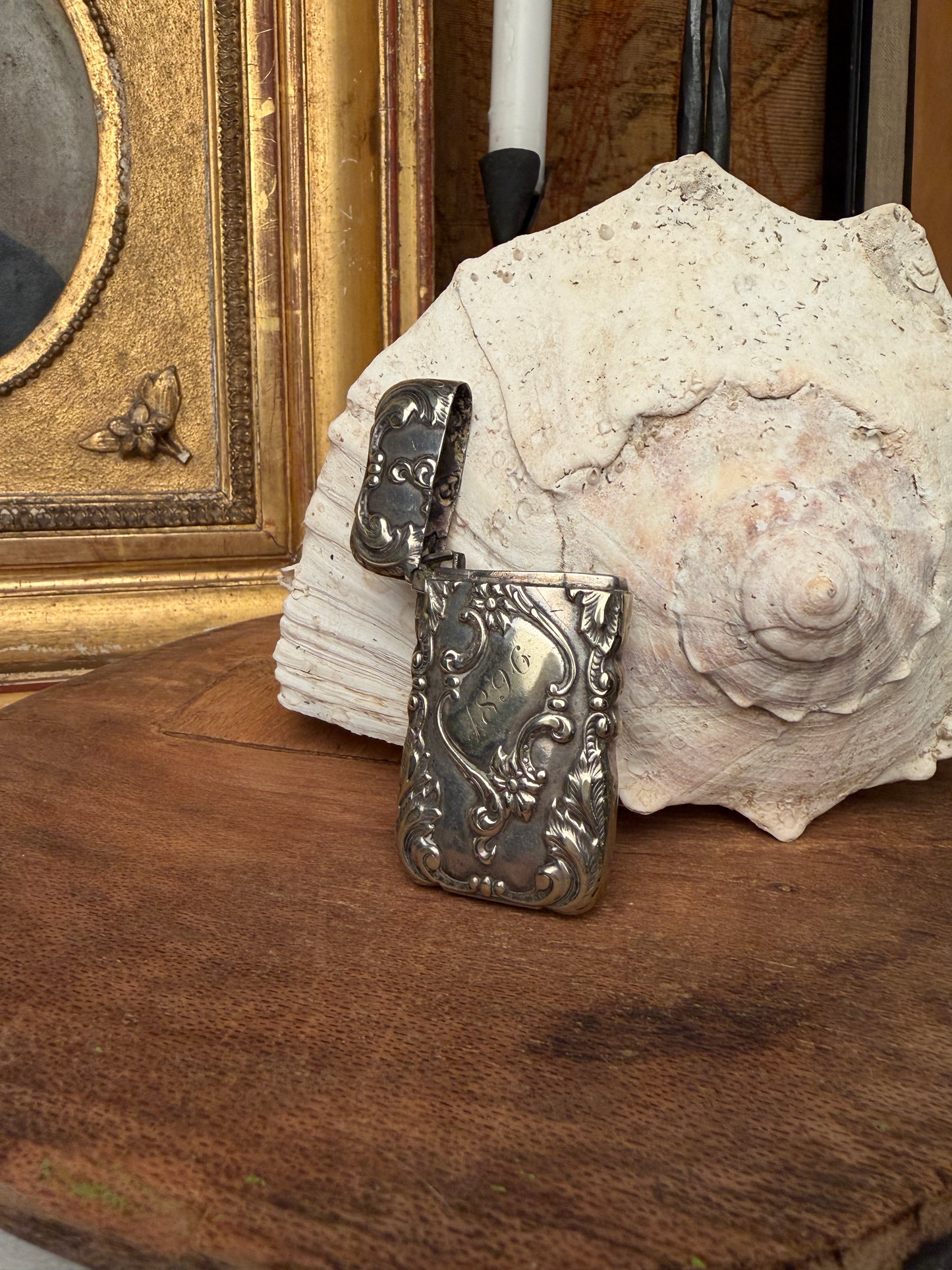 Antique Match Safe