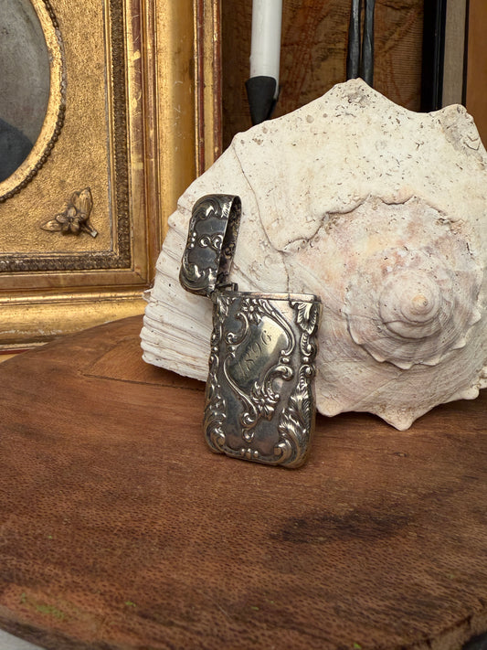 Antique Match Safe