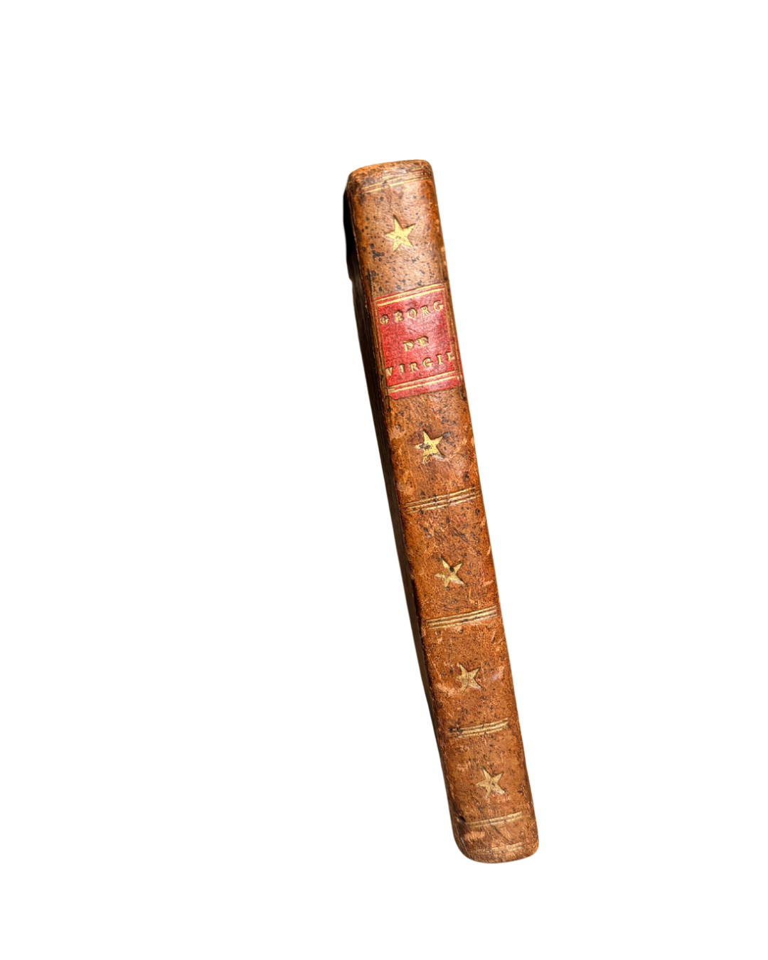 Antique 1805 French & Latin Book – The Georgics of Virgil