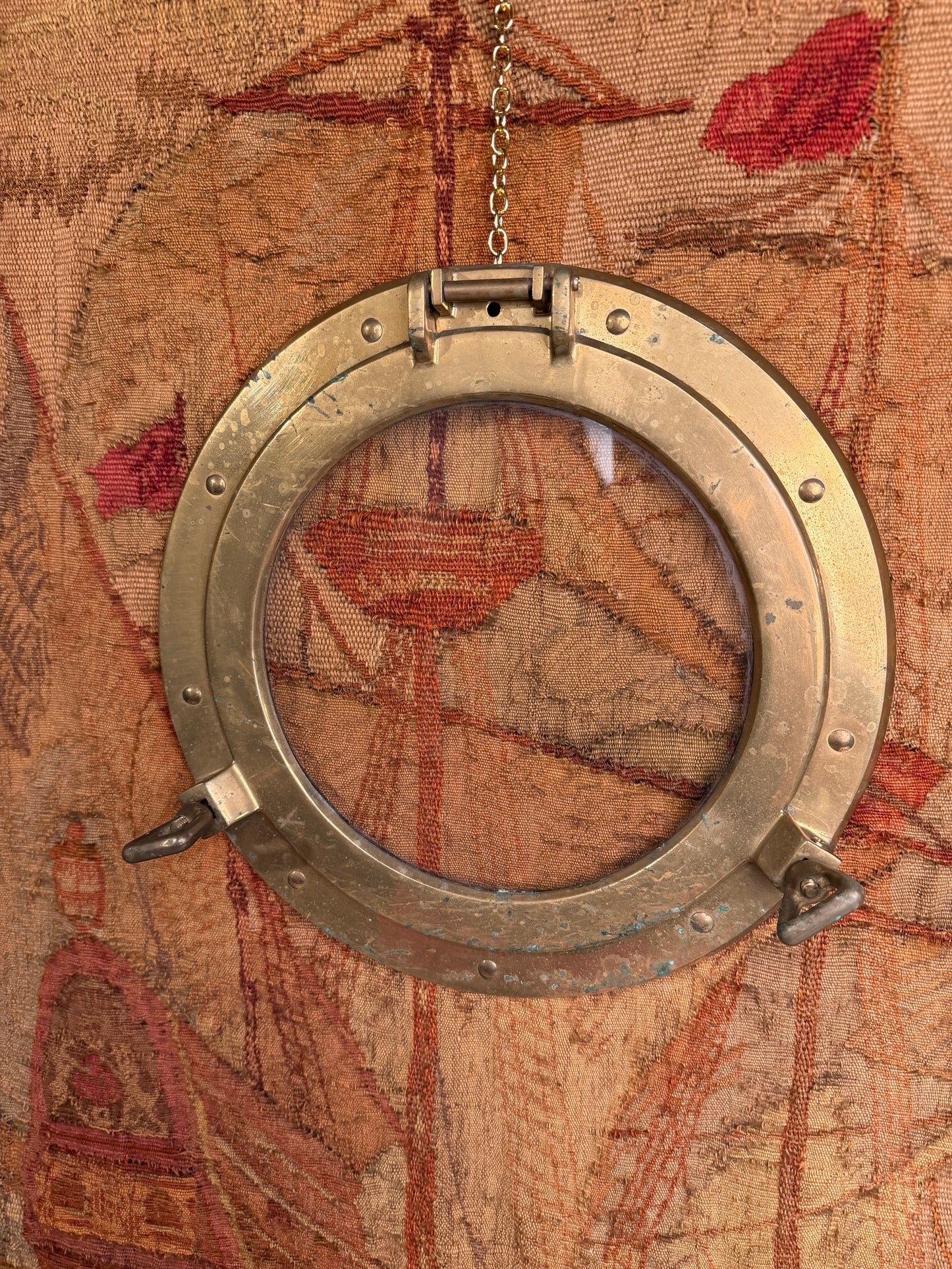Vintage Brass Porthole