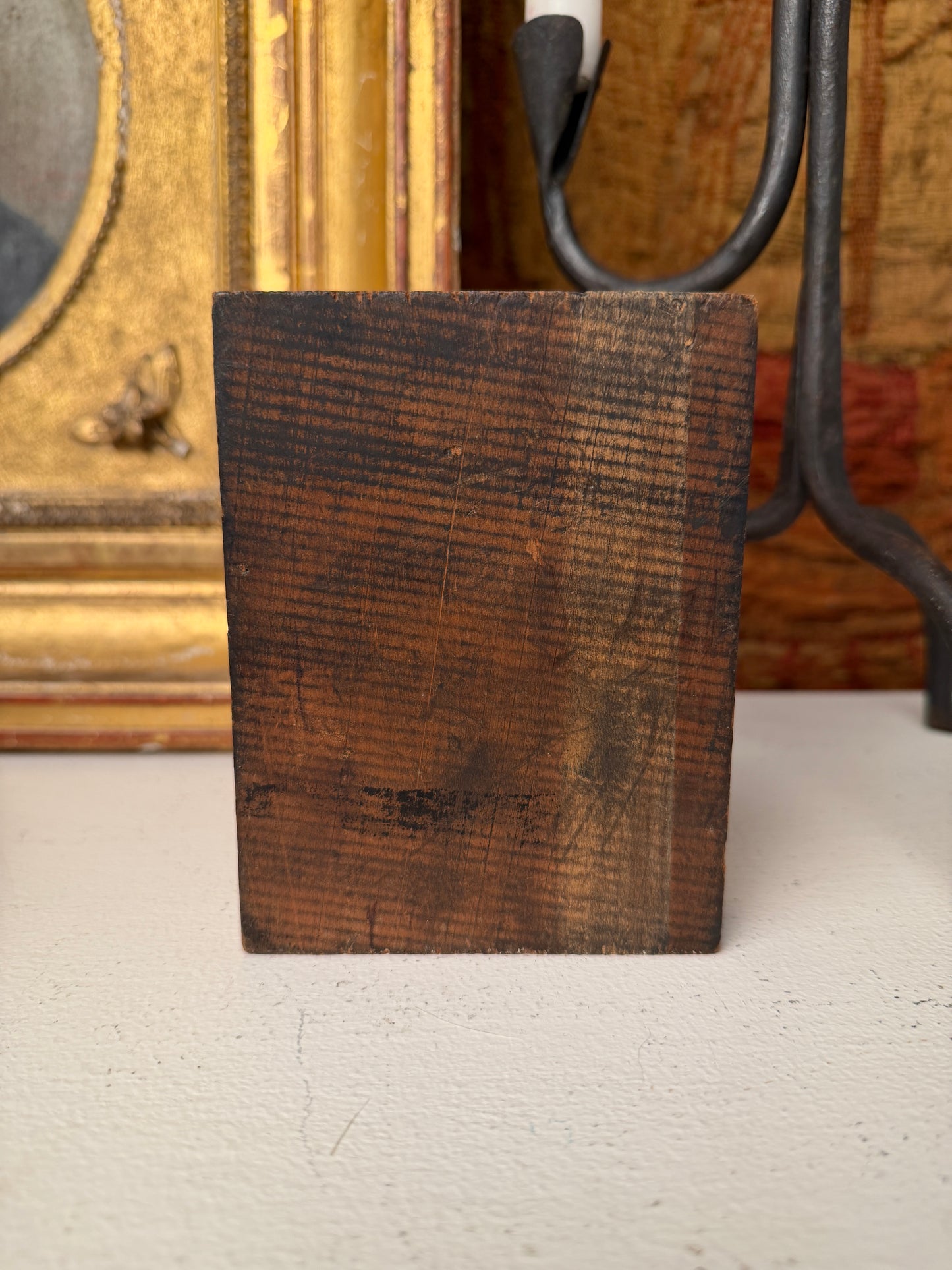Vintage Engraved Printing Block