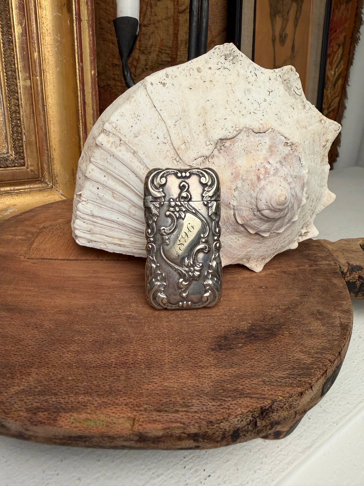 Antique Match Safe