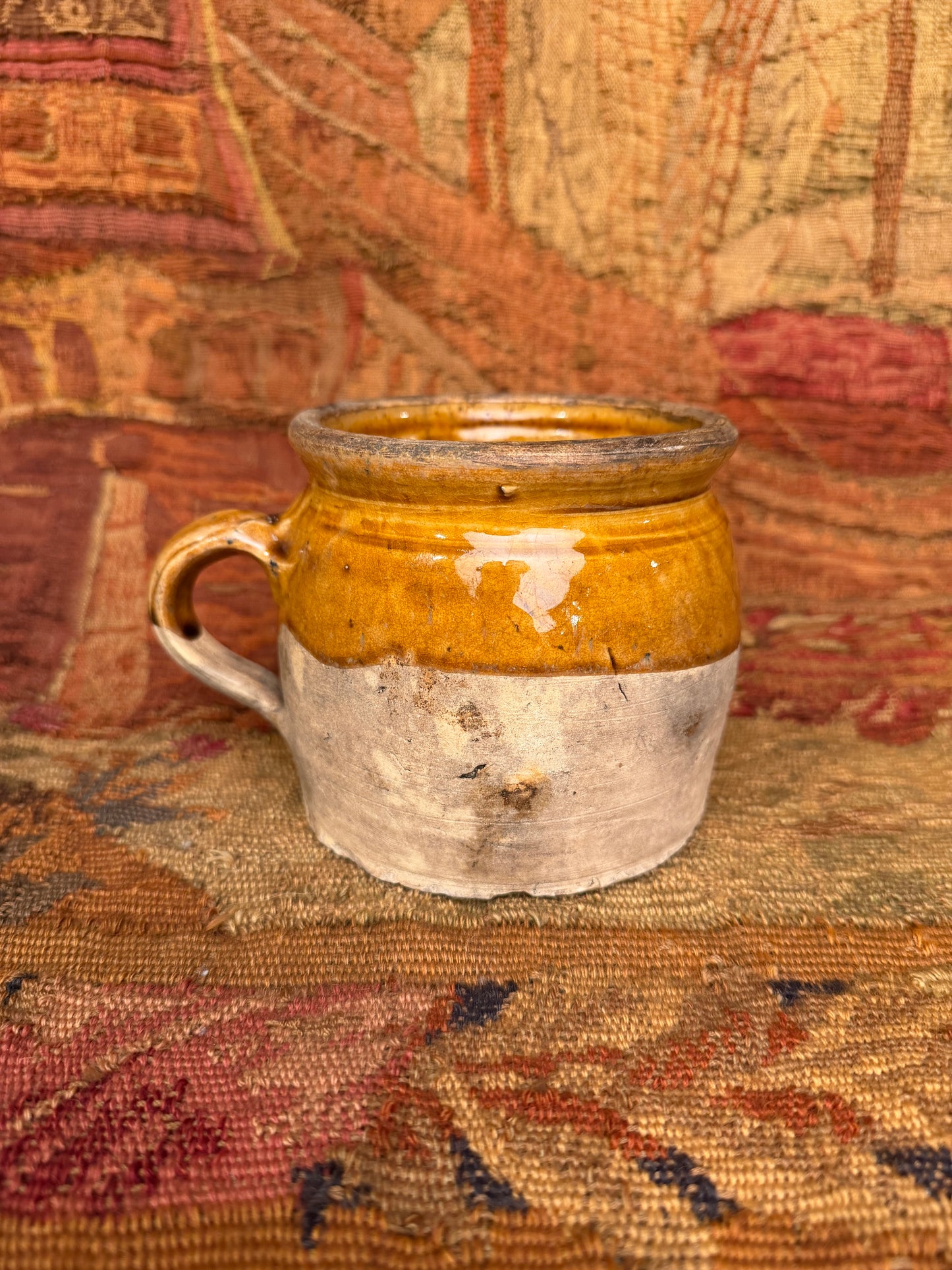 French Confit Pot with Single Handle