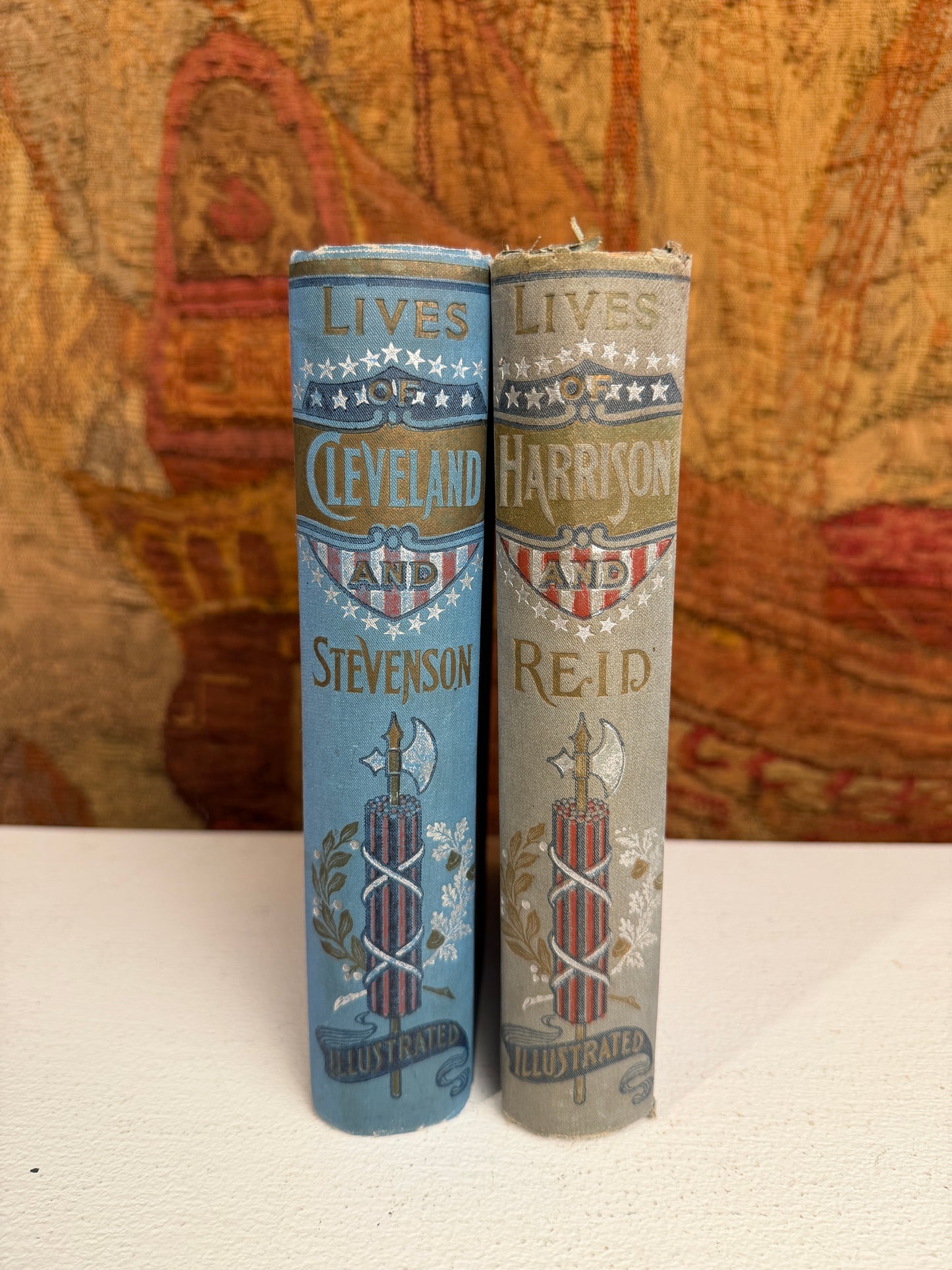 Lives of Grover Cleveland and Stevenson Official Edition 1892