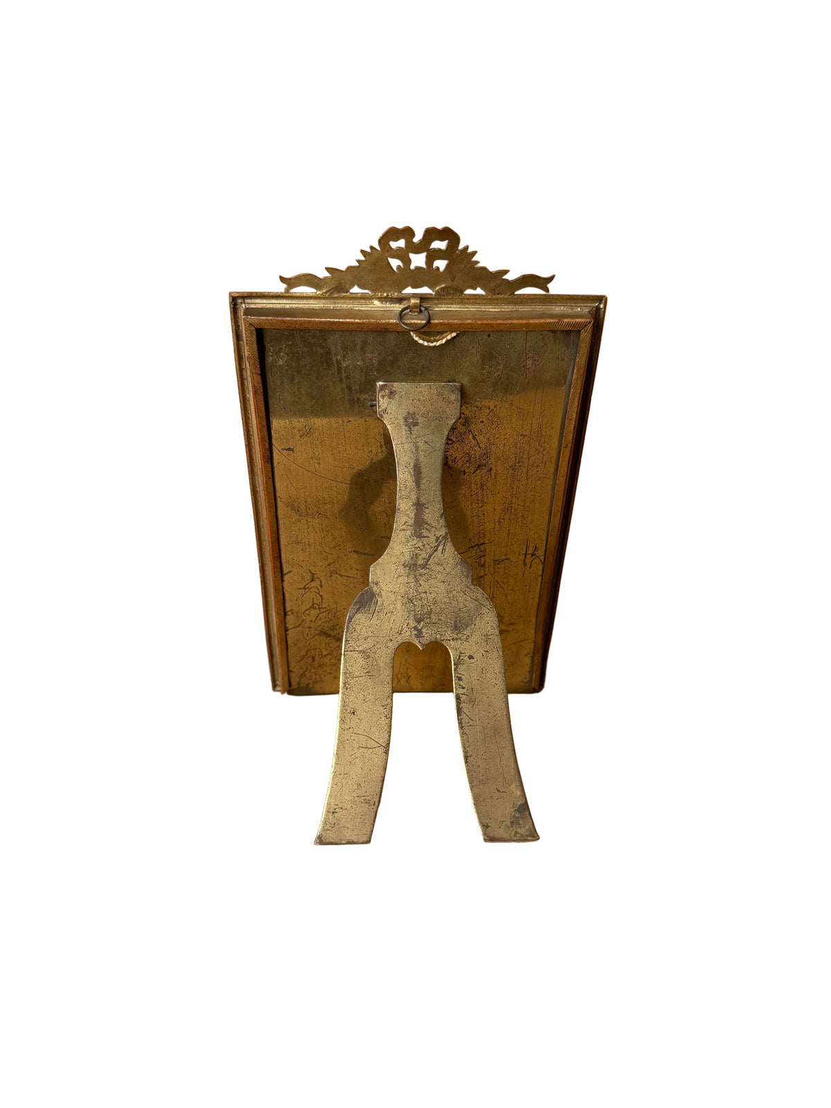 Antique French Gilt Metal Picture Frame
