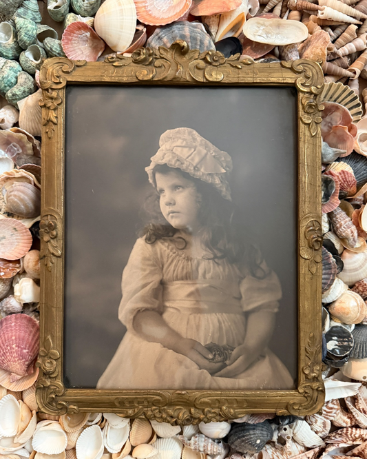 Antique Floral Frame