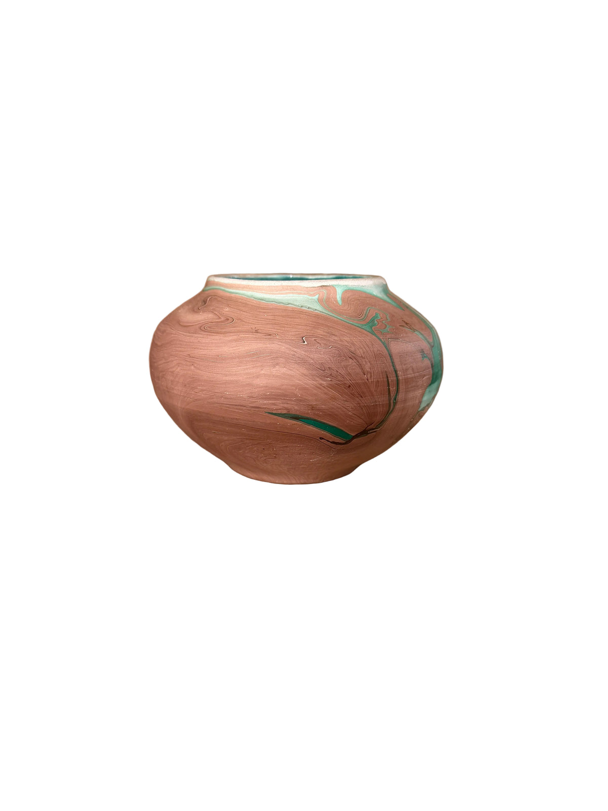 Nemadji Style Pottery Vase