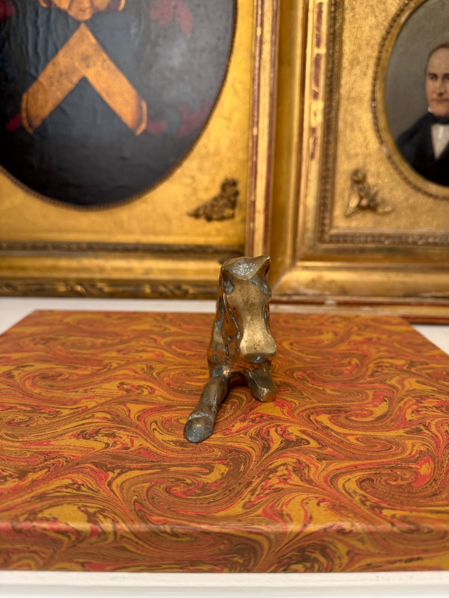 Vintage Brass Horse