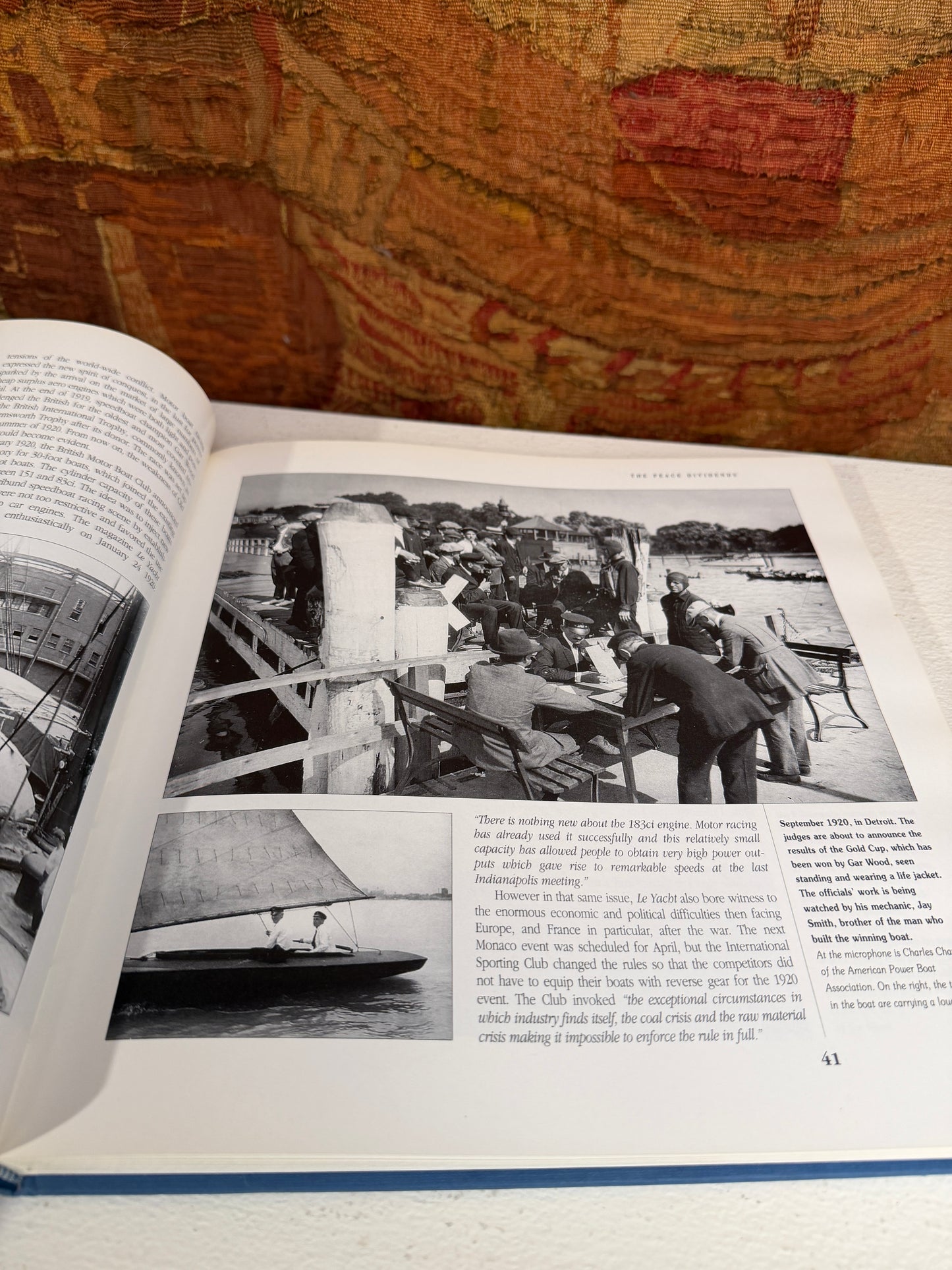 Vintage Hardcover Coffee Table Book