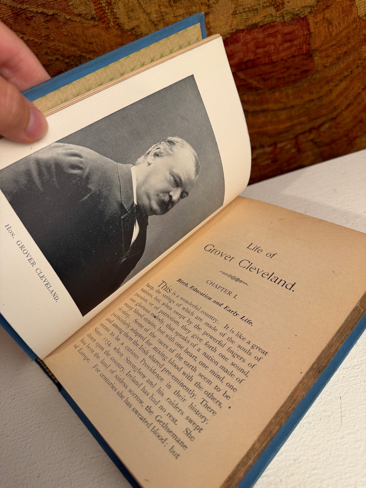 Lives of Grover Cleveland and Stevenson Official Edition 1892