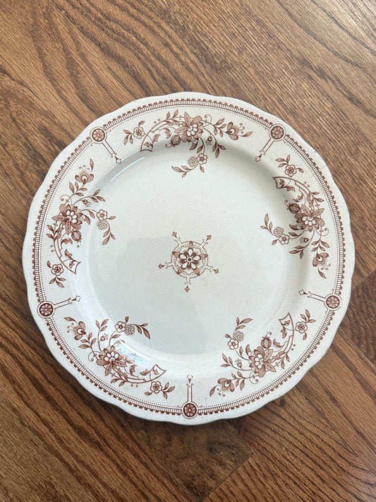 Antique Brownfield & Sons “Ormonde” Transferware Plate