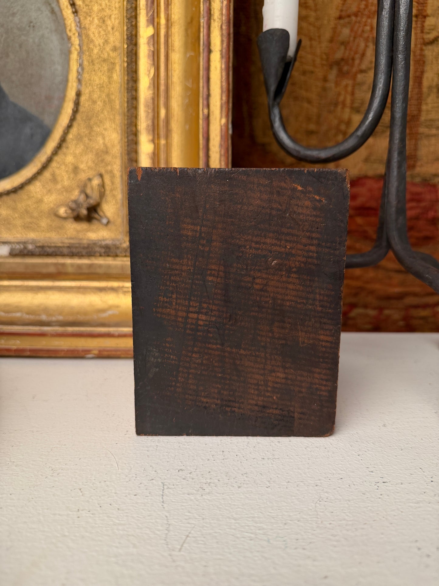 Vintage Engraved Printing Block
