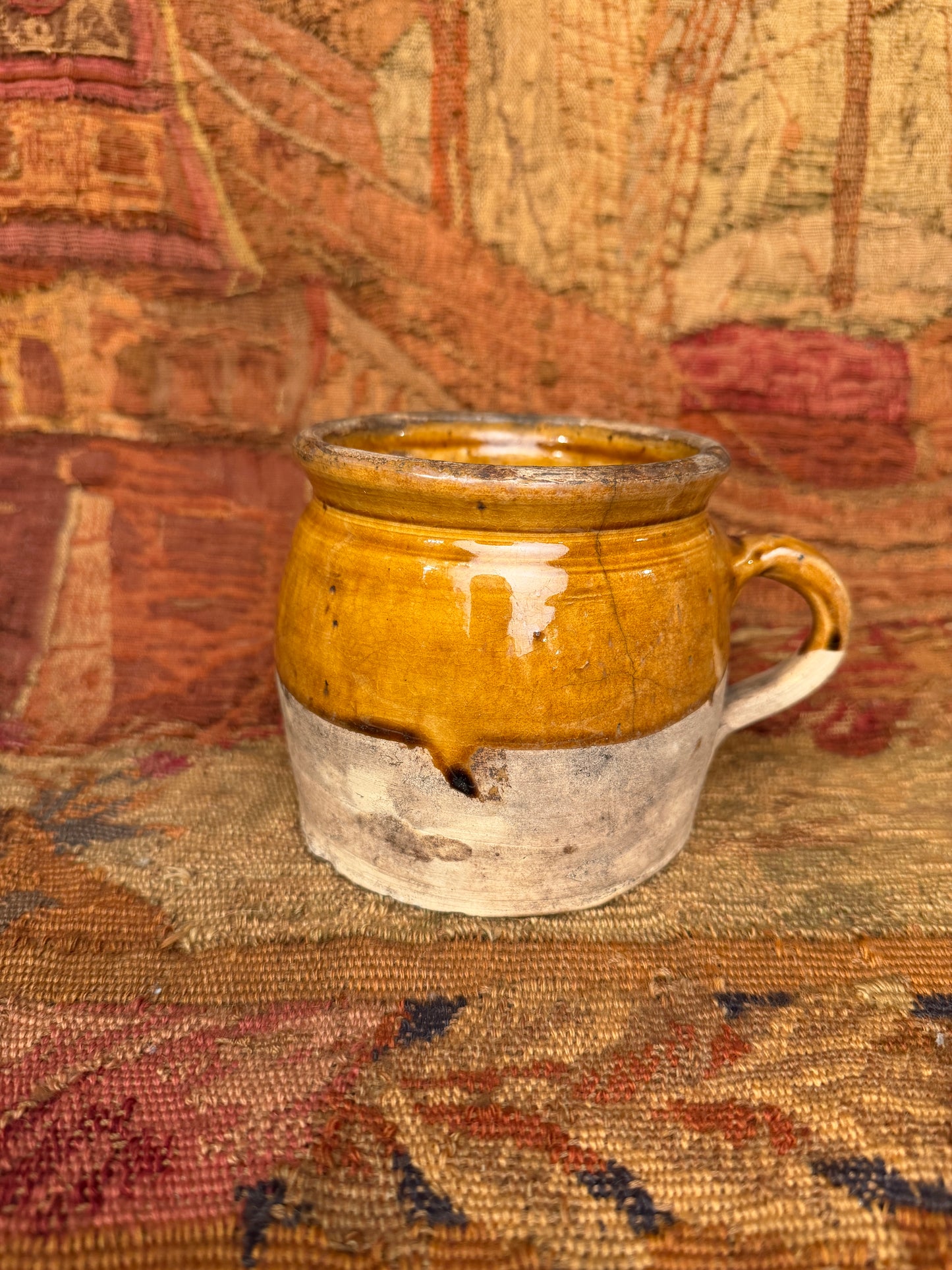 French Confit Pot with Single Handle