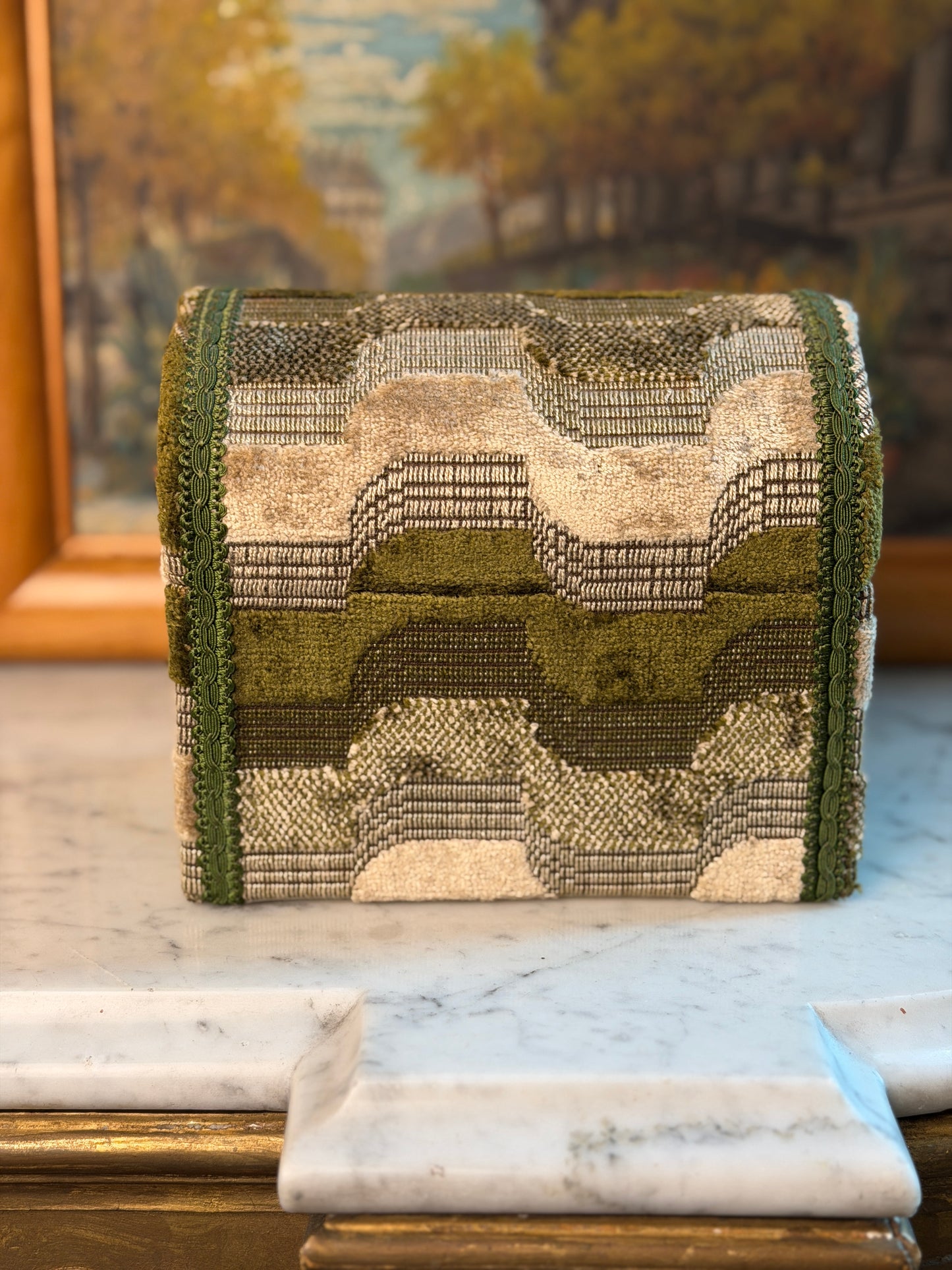 Vintage Tapestry Box
