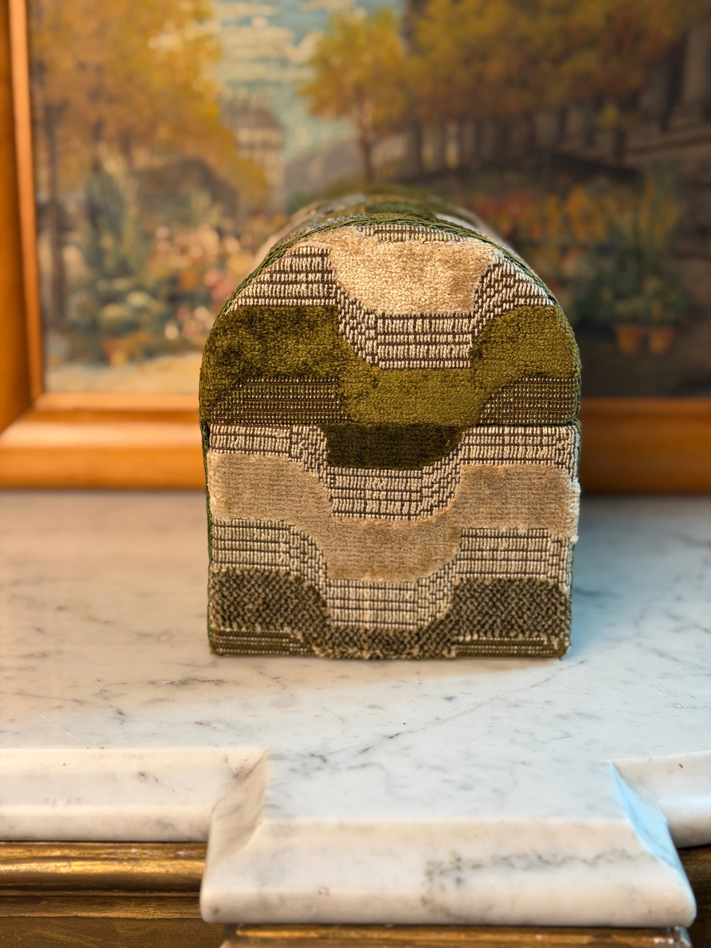 Vintage Tapestry Box