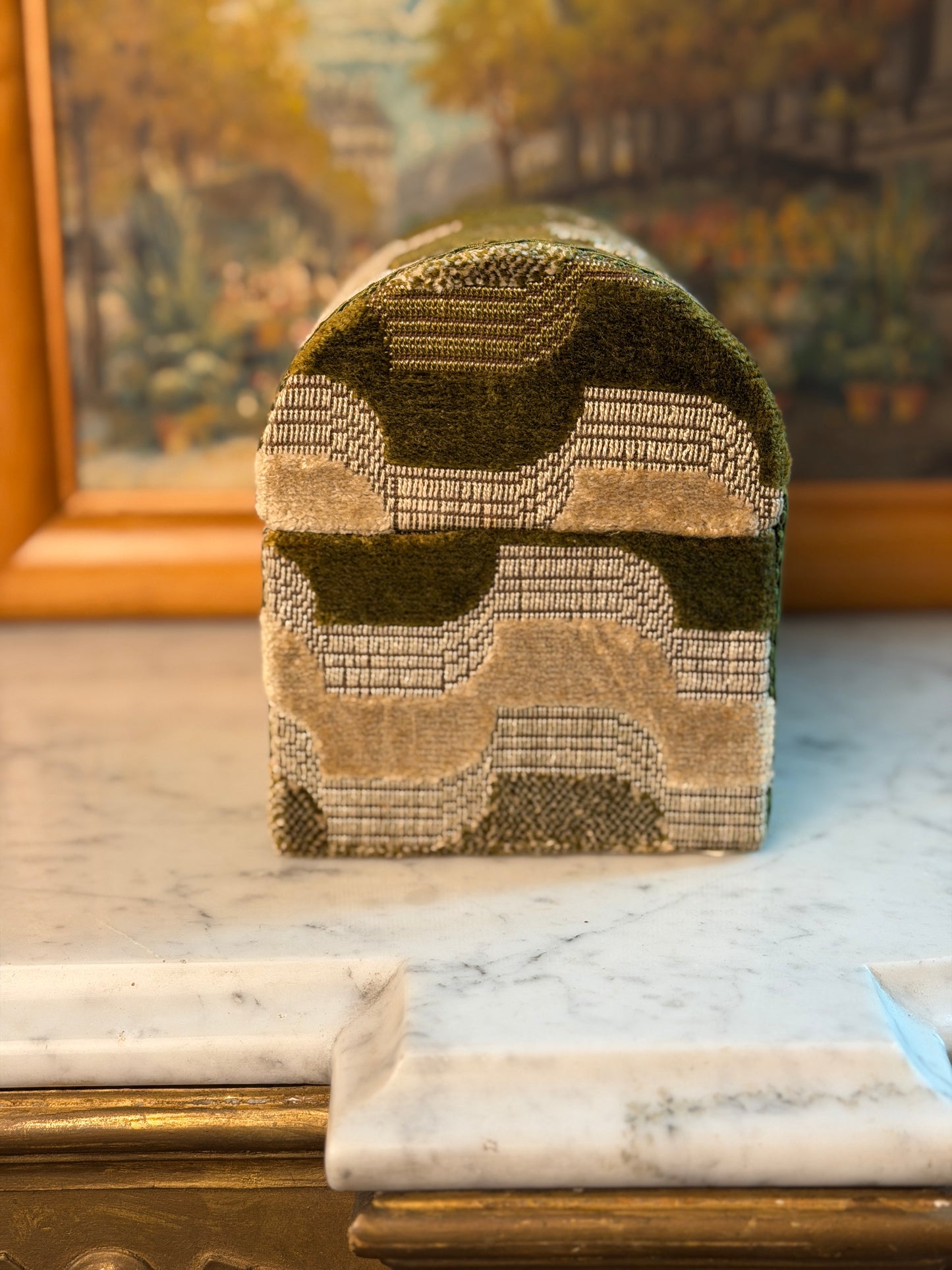 Vintage Tapestry Box