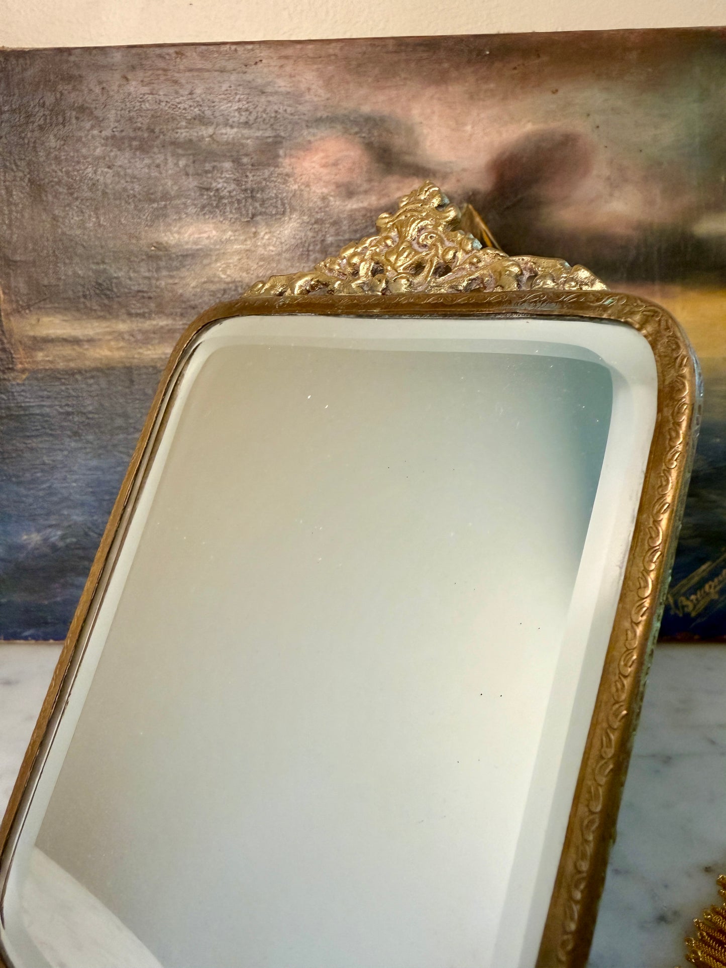 Vintage Ornate Vanity Mirror