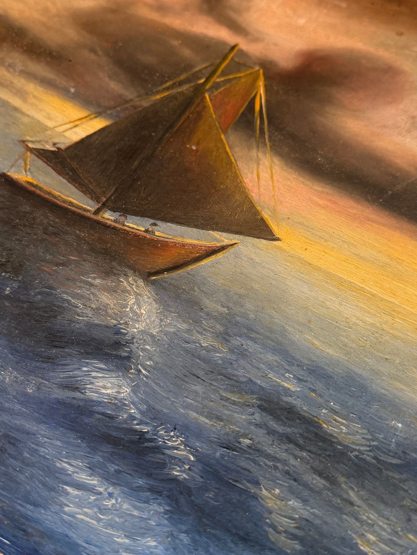 Antique Moody Seascape