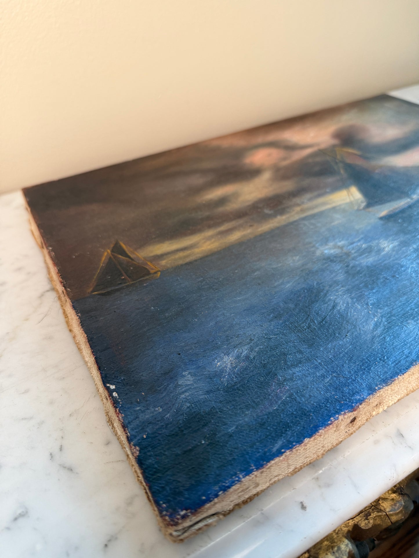 Antique Moody Seascape