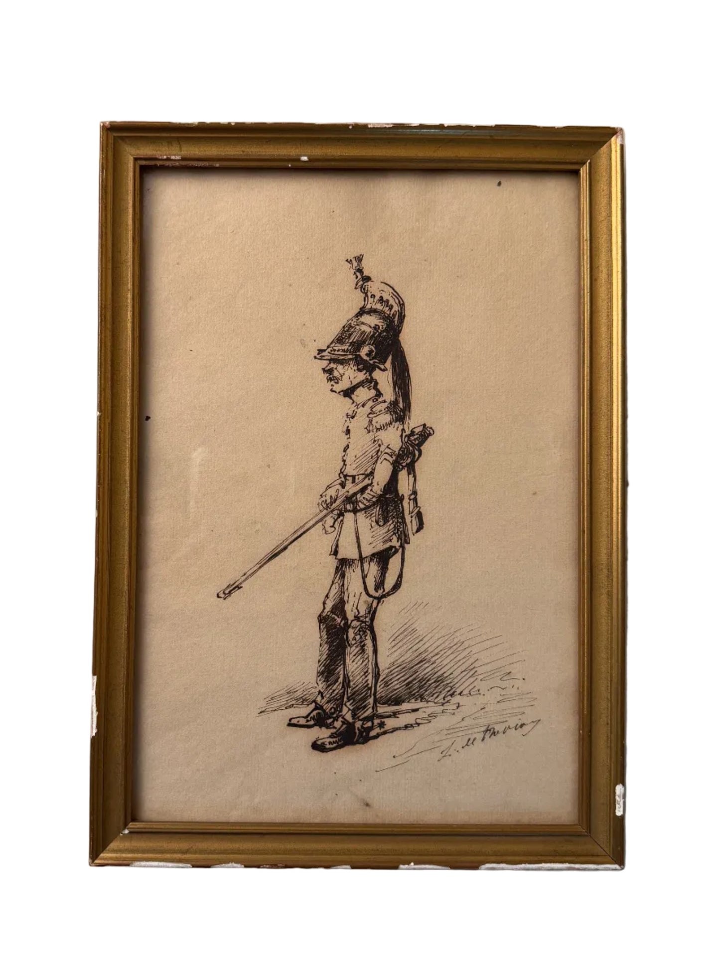 Ink Solider Sketch