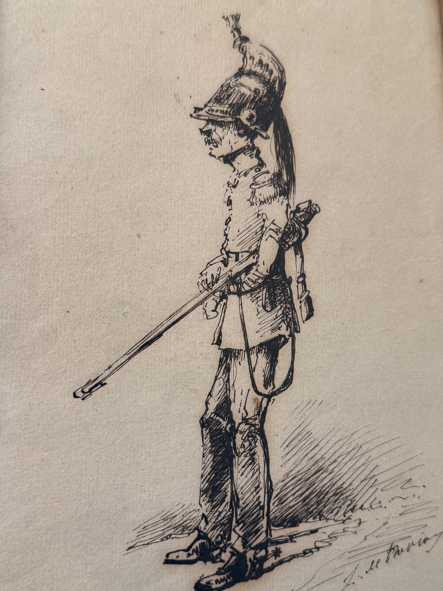 Ink Solider Sketch