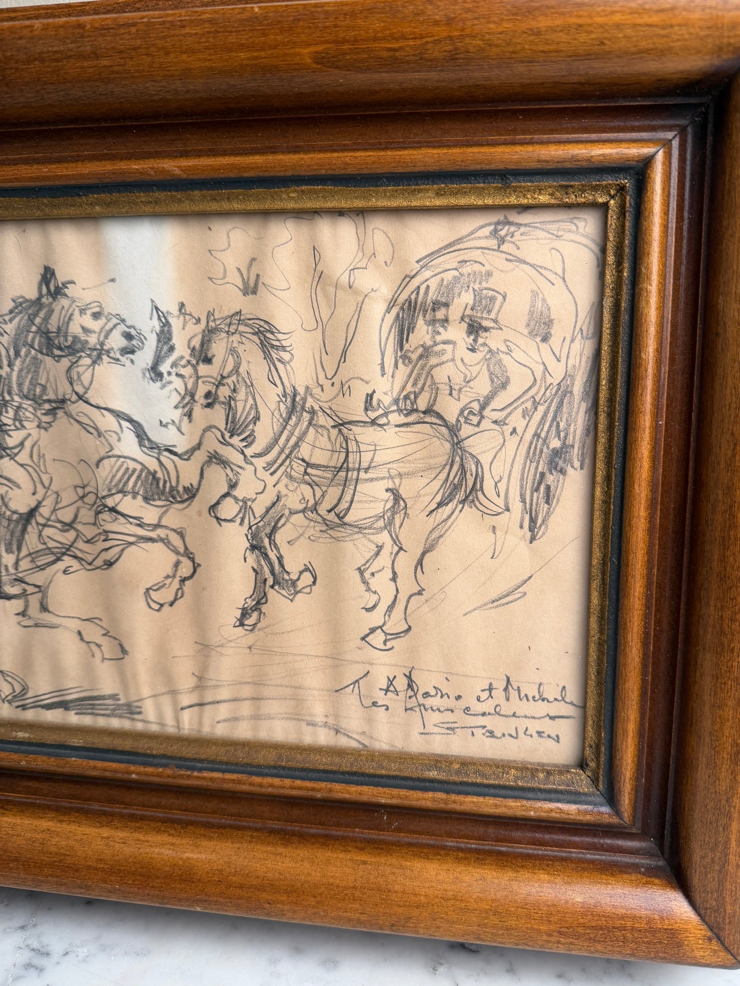 Equestrian Sketch