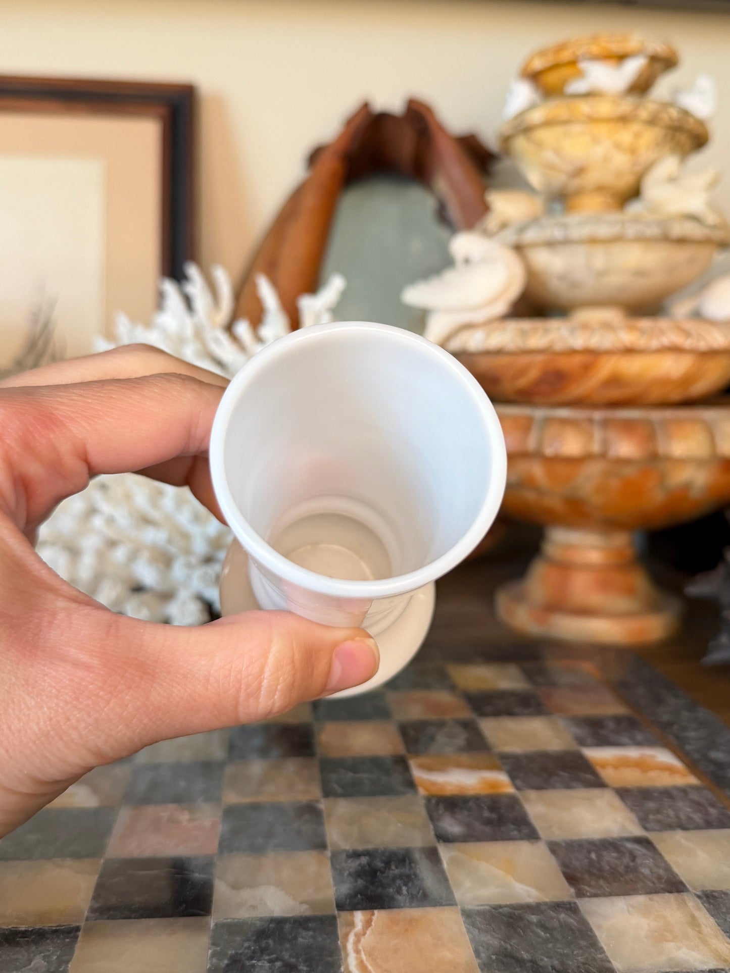 Petite Opaline Vase