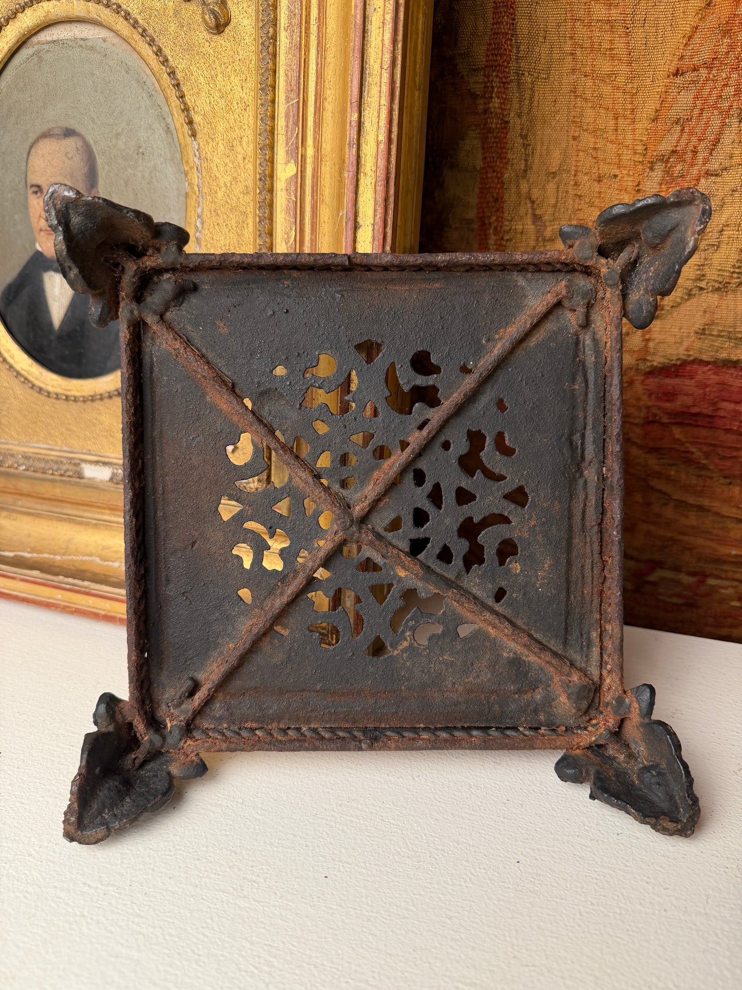 Vintage Cast Iron Riser