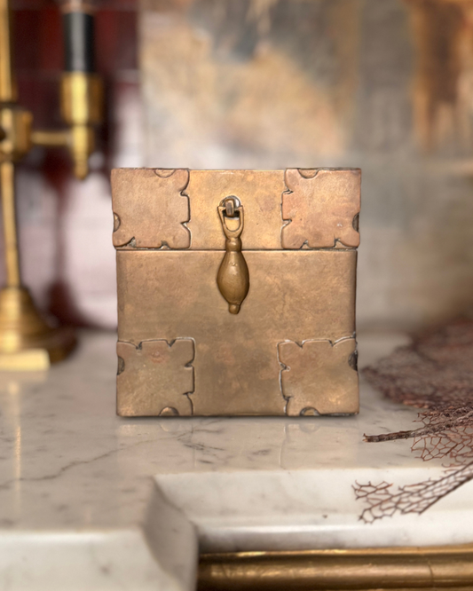 Vintage Brass Box