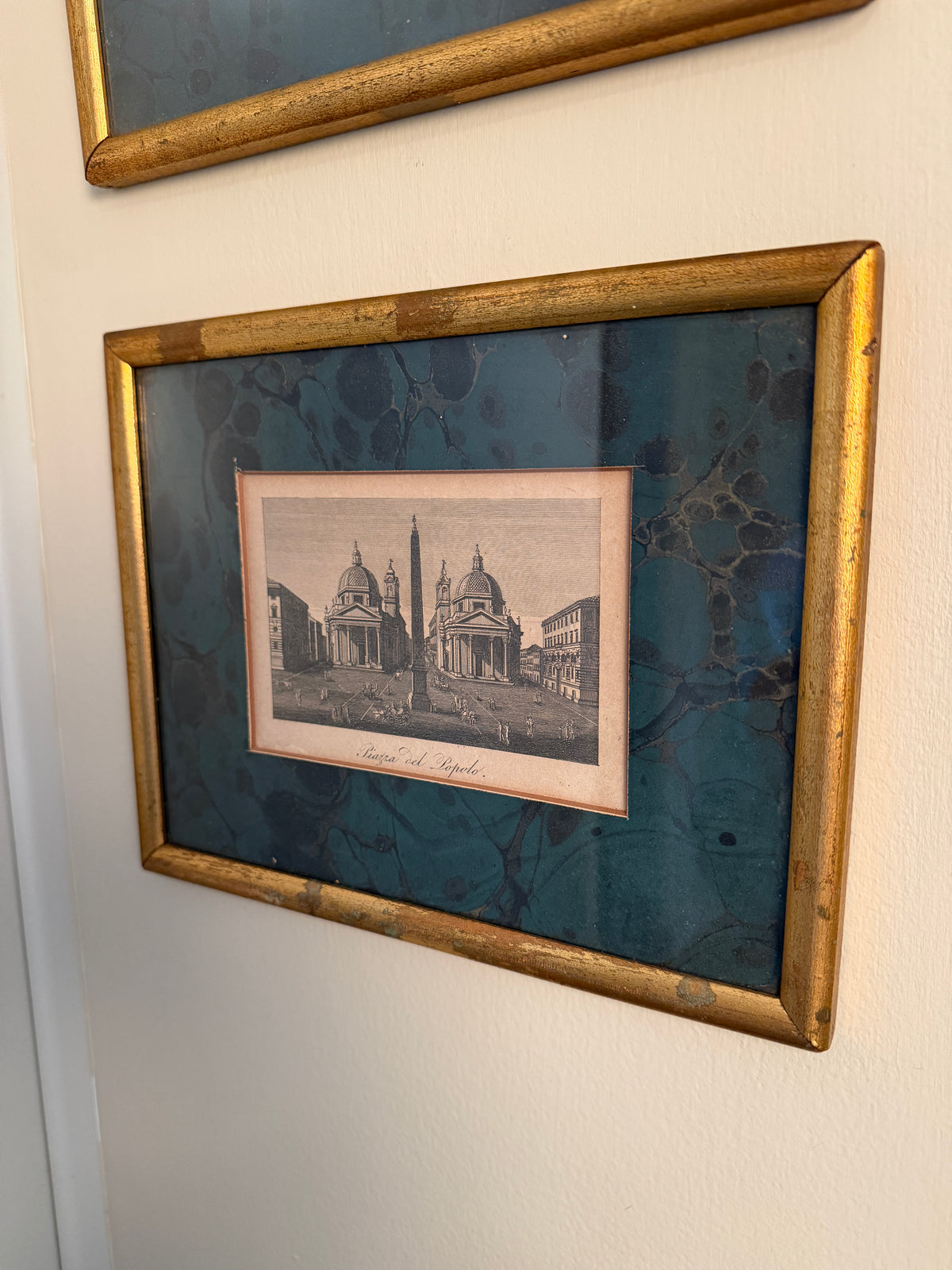 Pair of Italian Architectural Engravings