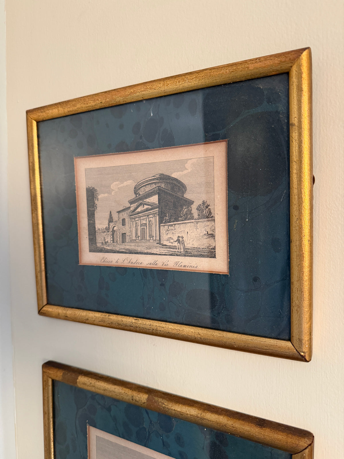 Pair of Italian Architectural Engravings