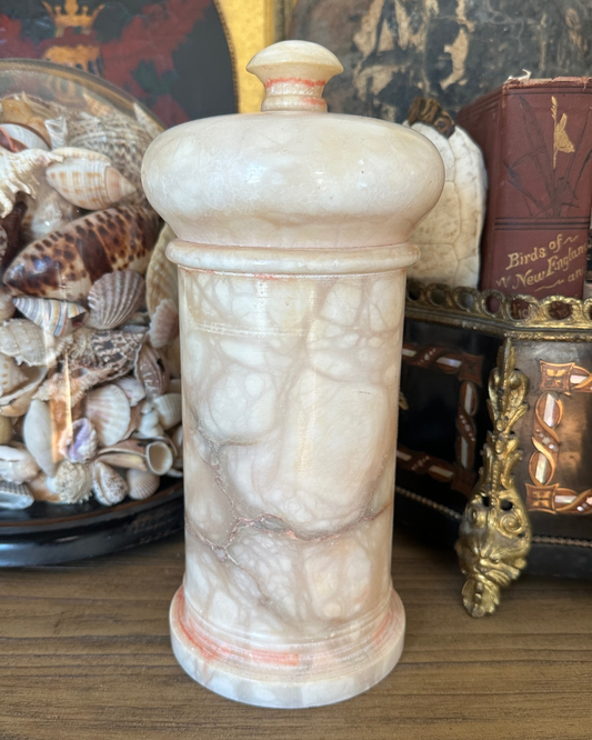 Alabaster Apothecary Jar