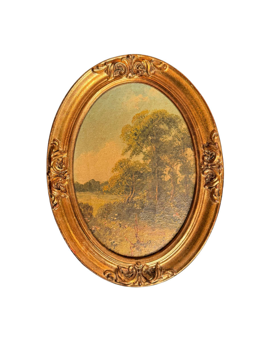 Antique Landscape Painting