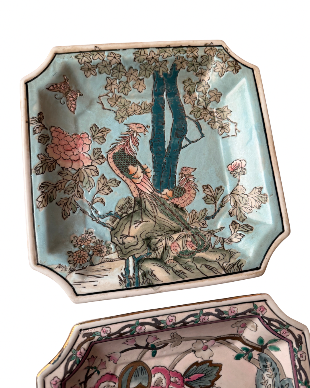 Set of Two Decorative Plates