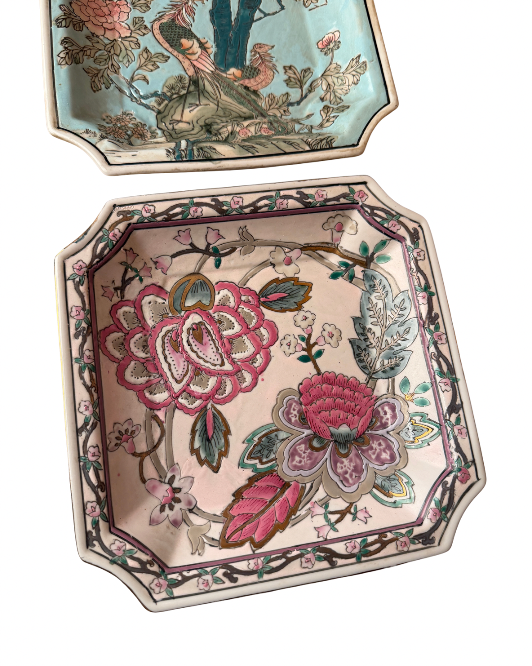 Set of Two Decorative Plates