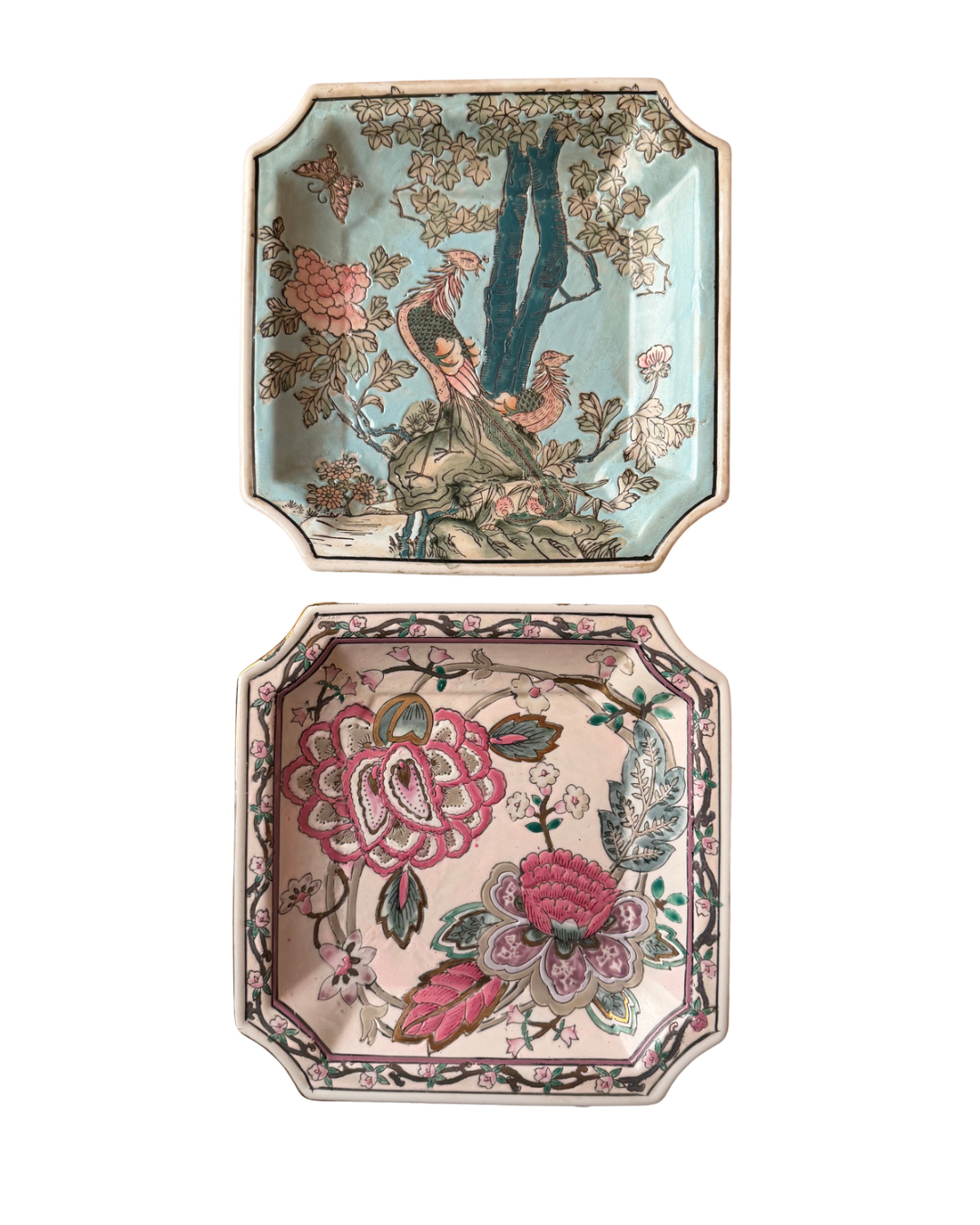 Set of Two Decorative Plates