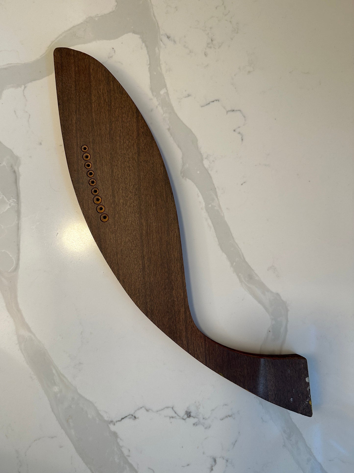 Hand-Painted Wooden Fish Sculpture